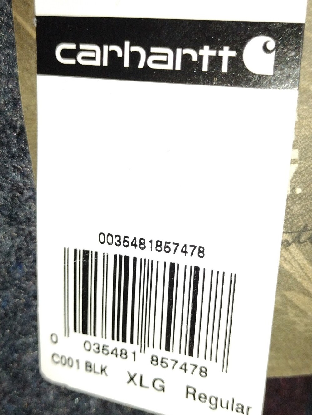 Vintage Carhartt Blanket Lined Chore Coat NWT XL - Picture 5 of 14